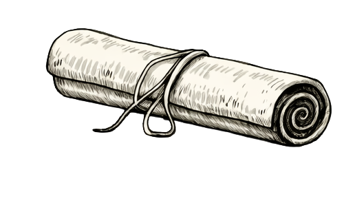 rolled parchment
