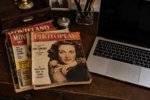 Hollywood vintage magazines